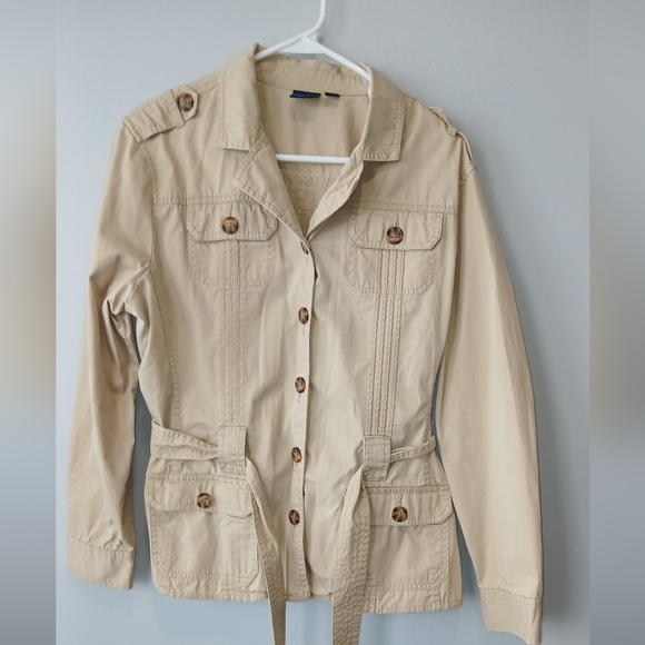 Sonoma Jackets & Blazers - Sonoma Military Type Jacket Womens Large Lightweight